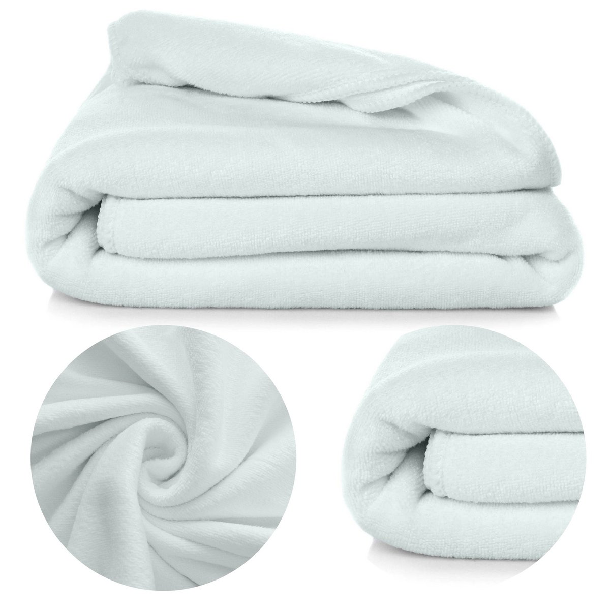 Ręcznik IBEN 50x90 SZYBKOSCHNĄCY kąpielowy sportowy mikrofibra niebieski