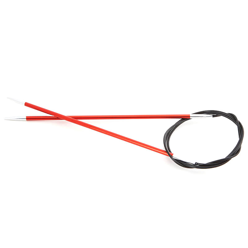 druty metalowe na żyłce 22,5cm 2,75 KNITPRO ZING