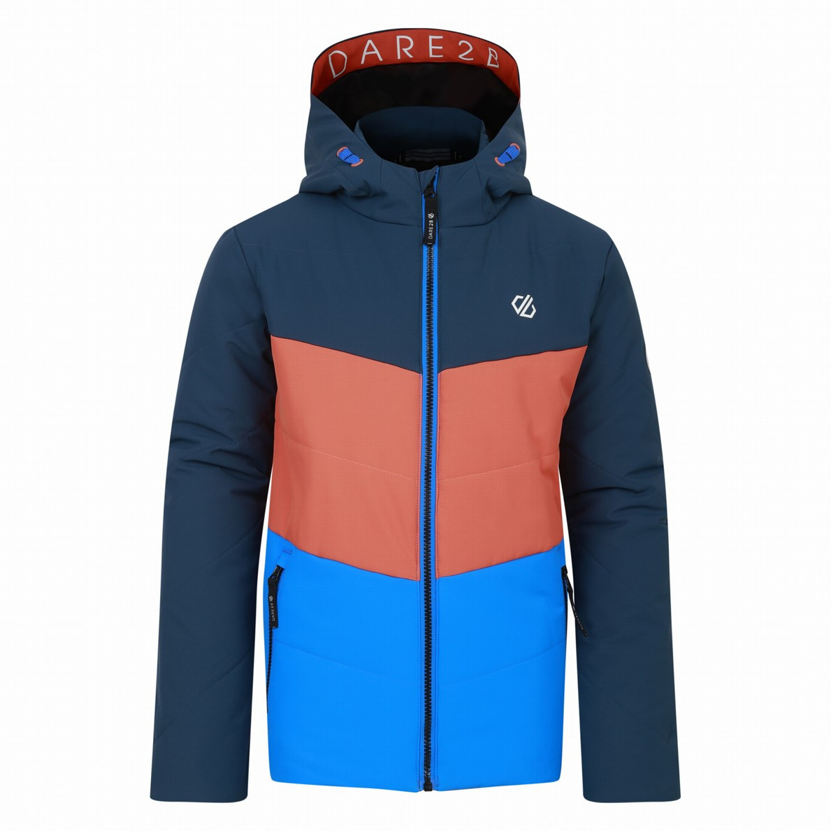Dziecięca kurtka zimowa Dare 2b Jolly Jacket Rozmiar dziecięcy: 146-152 / Kolor: niebieski/pomarańczowy