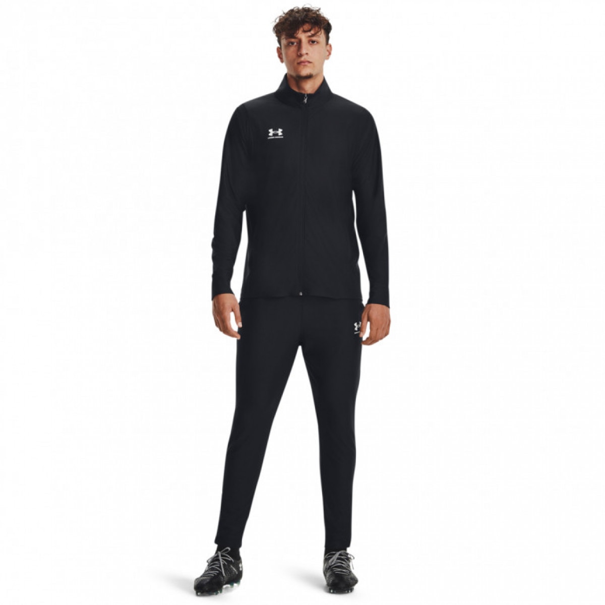 Męski dres komplet treningowy Under Armour UA M's Challenger Tracksuit - czarny - UNDER ARMOUR