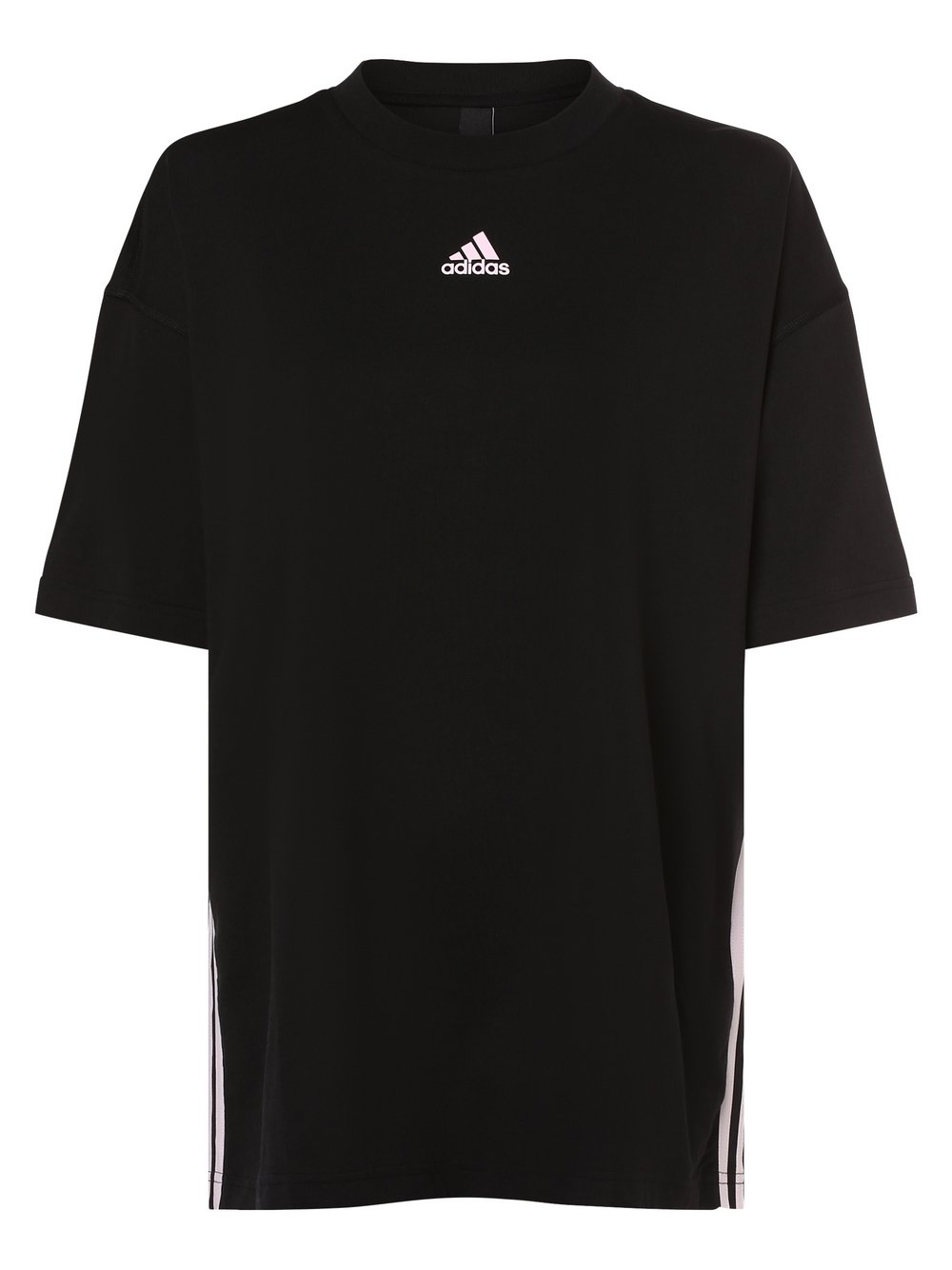 adidas Sportswear T-shirt damski Kobiety Bawełna czarny wzorzysty, XS