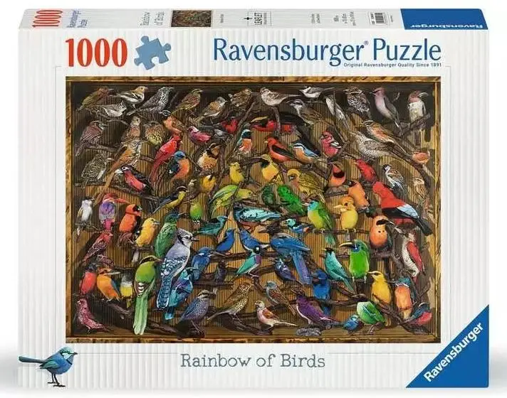 Puzzle 1000 Świat Ptaków - Ravensburger