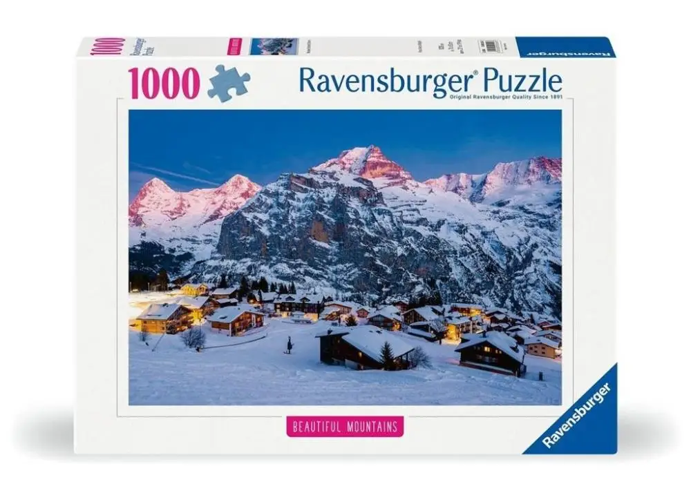 Puzzle 1000 Bernese Oberland, Murren - Ravensburger