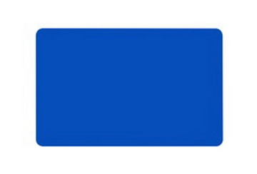 Karty PVC Zebra Premier Cards niebieskie 500szt (104523-134)