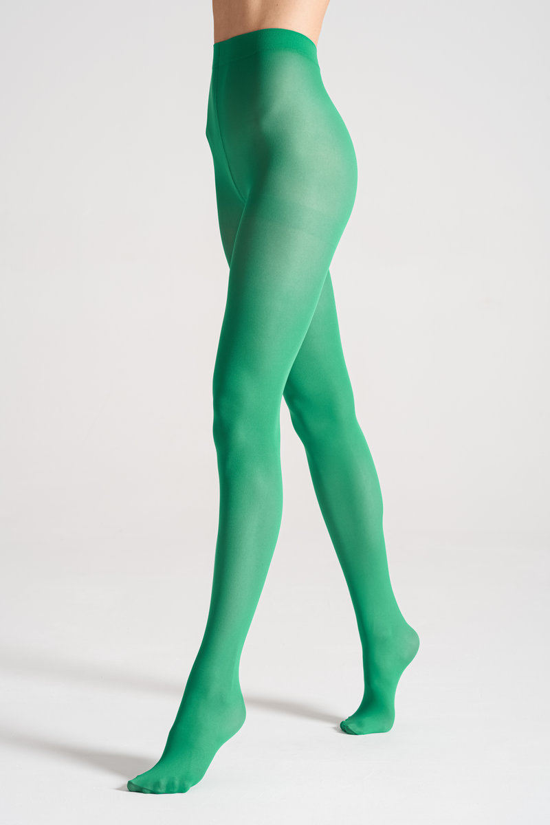 SATIN 40 Rajstopy Veneziana avocado 4