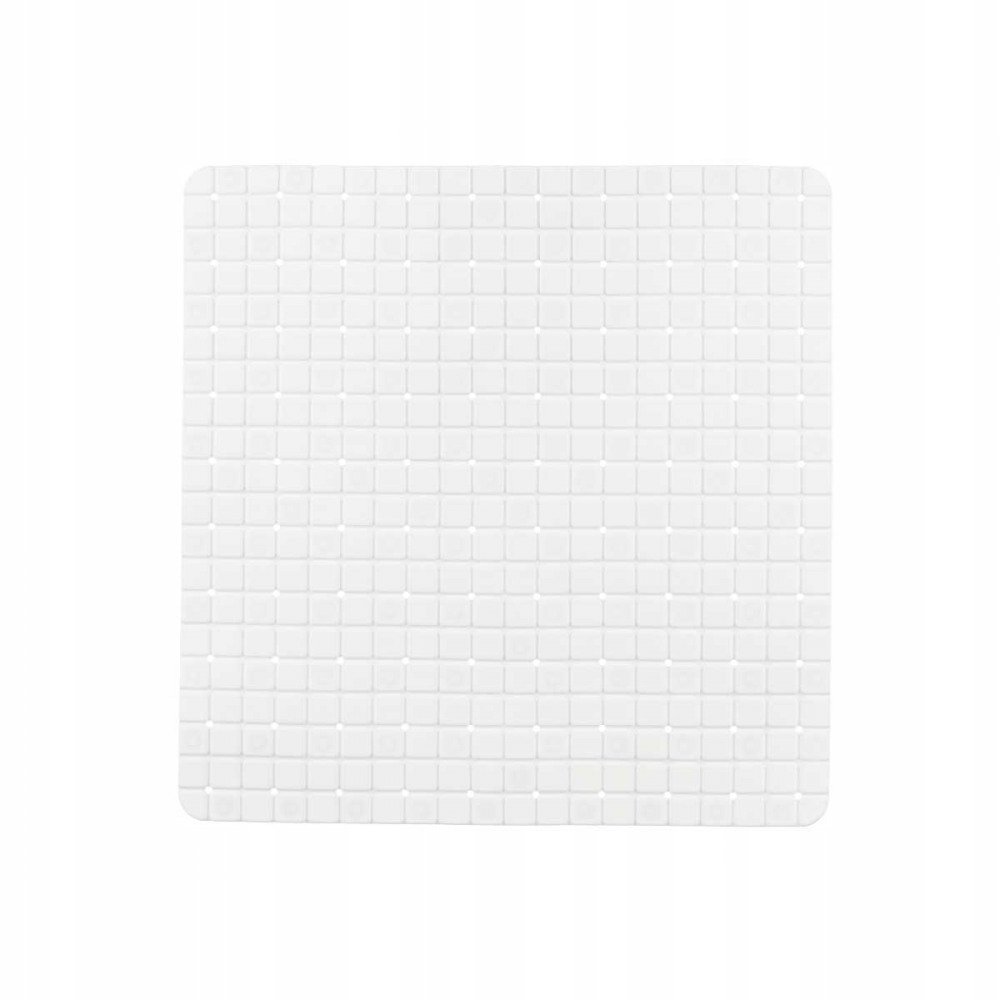 MATA ANTYPOŚLIZGOWA Do Wanny Pod Prysznic Do Łazienki 50,3x50,3 cm Biała