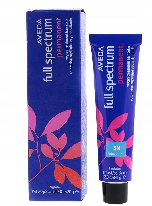 AVEDA Full Spectrum Permanent Hair Color 3N 80g wegańska farba do włosów