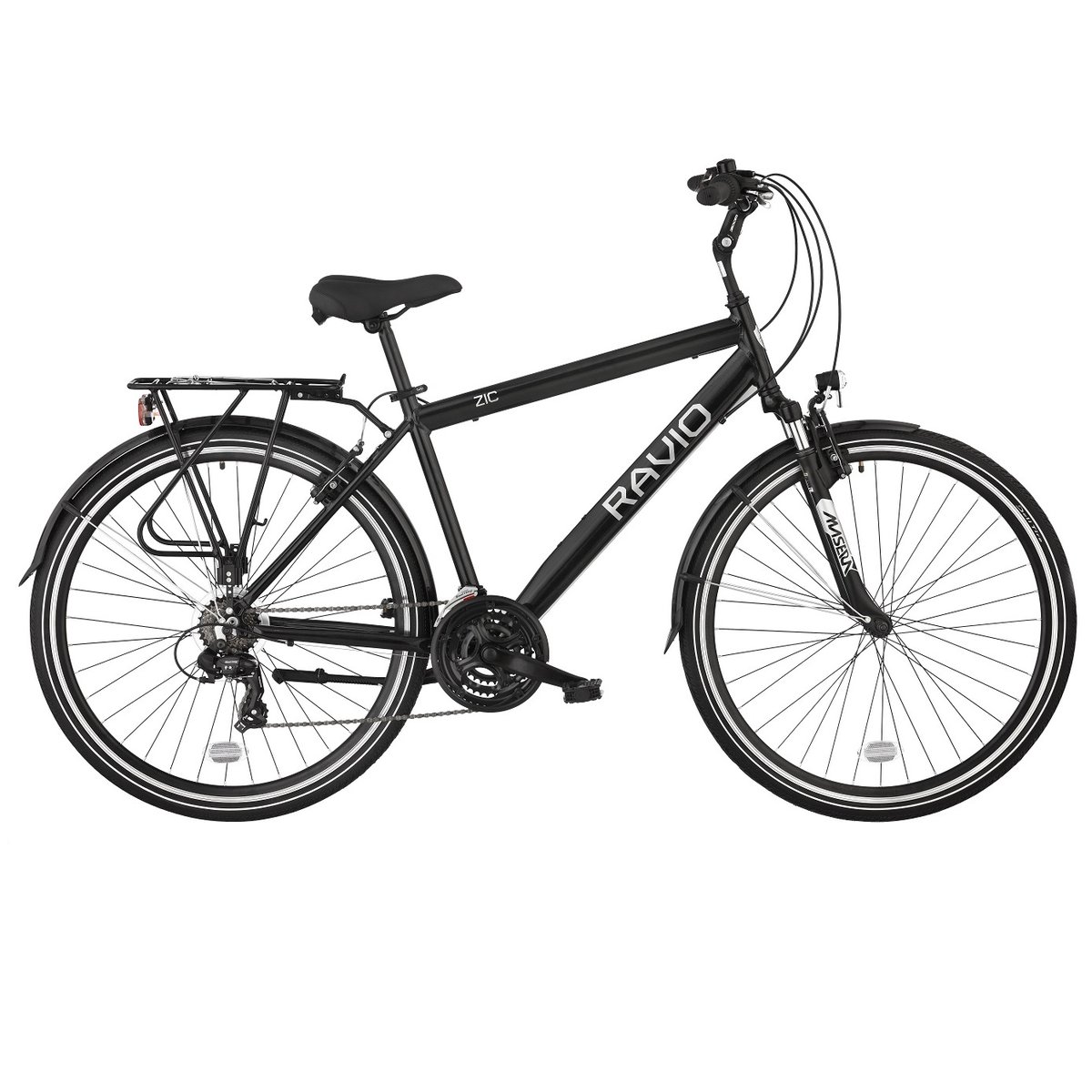 Rower Ravio Bikes Zic 28 R19 L Da 2022 czarny mat