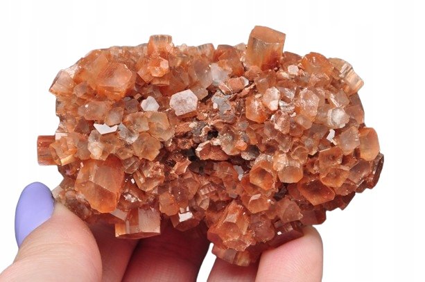 * ARAGONIT PIĘKNY NATURALNY KAMIEŃ O SKUPIENIU ROZETOWYM NR AR4 *