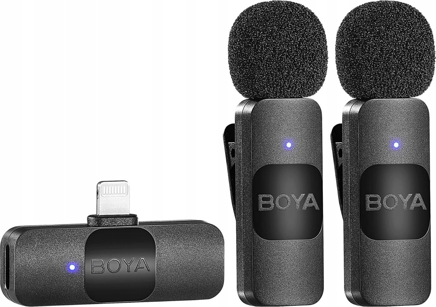 Mikrofon Boya Boya BY-V2 belaidis mikrofonas Lightning