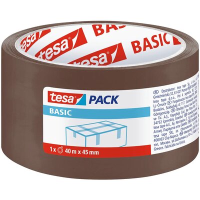 Tesa All Taśma pakowa BASIC 40m x 55mm brązowa 58574-00000-00TS