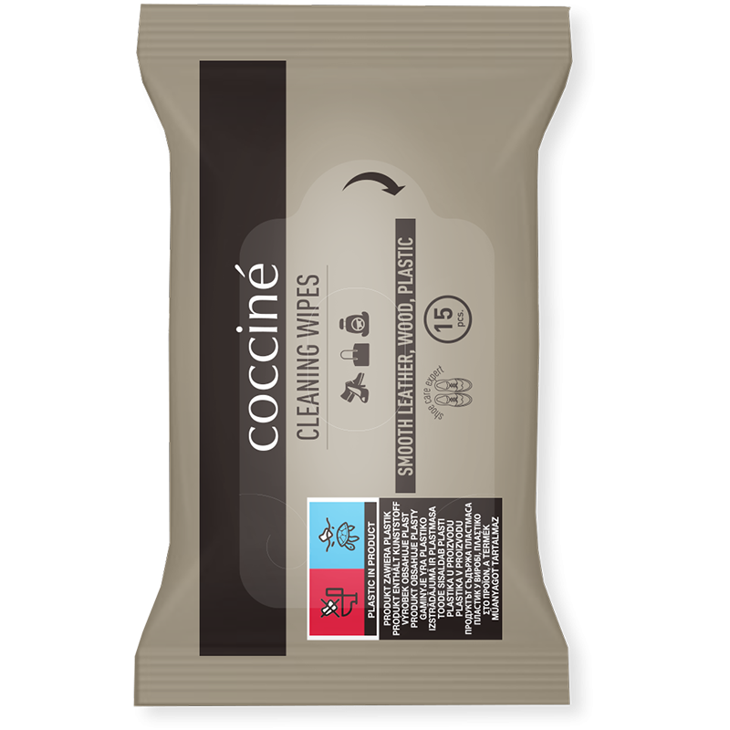 Chusteczki czyszczące do butów 15 SZT - COCCINE CLEANING WIPES