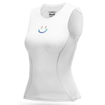Kamizelka rowerowa Rockbros YDBX001 damska szybkoschnąca M / L - biała