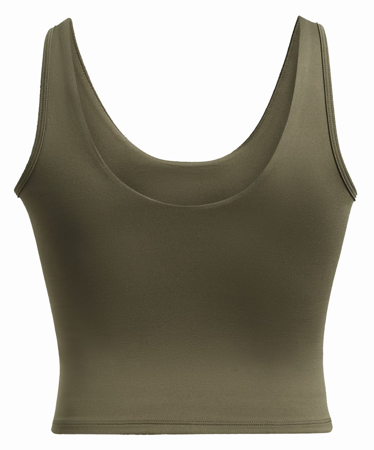 Top treningowy damski Under Armour UA bez rękawów UA Motion zielony