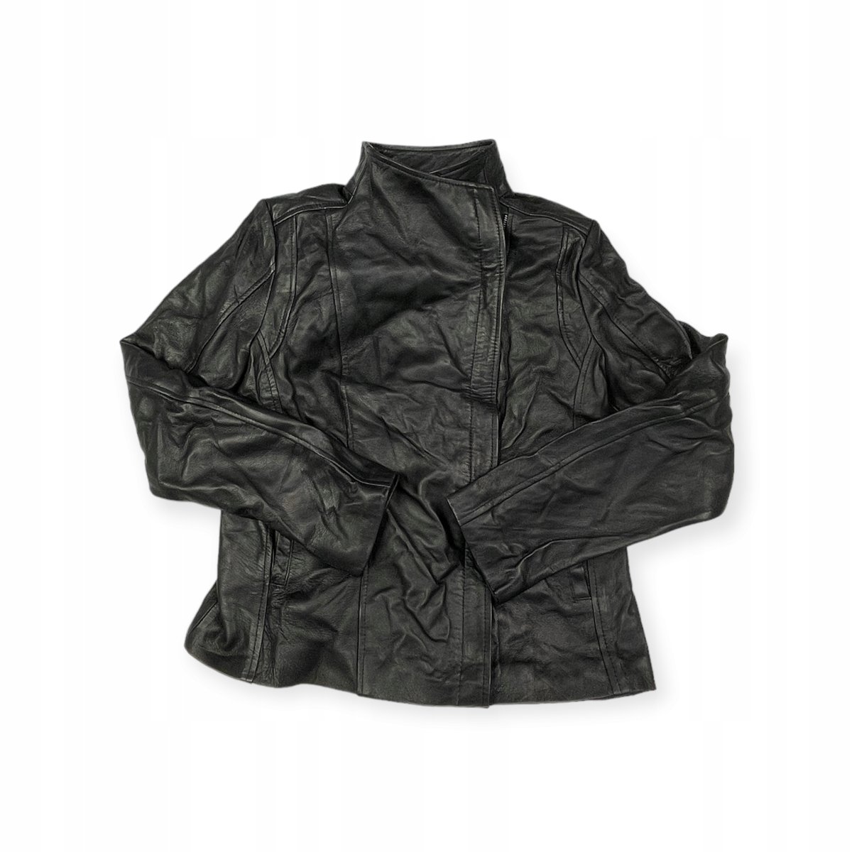 Skórzana kurtka damska ramoneska Real Leather M