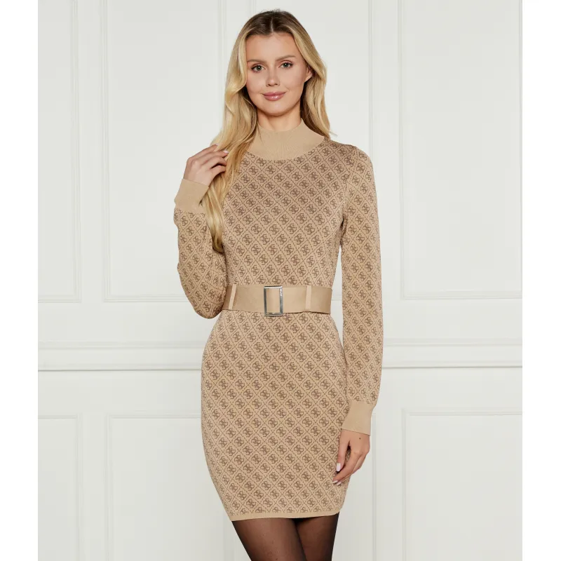 GUESS Sukienka z paskiem LISE