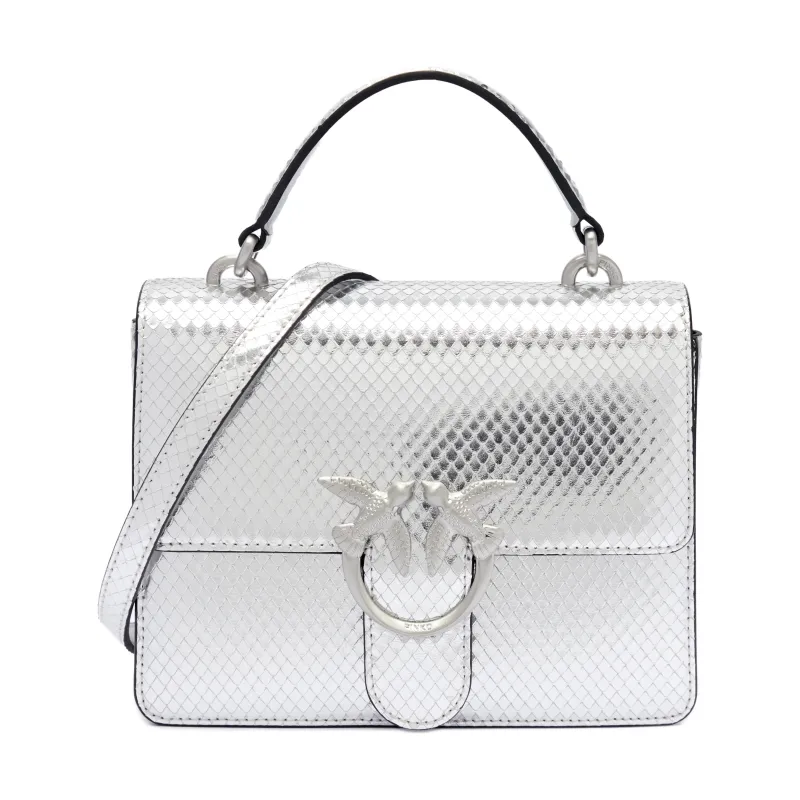 Pinko Skórzany kuferek LOVE ONE