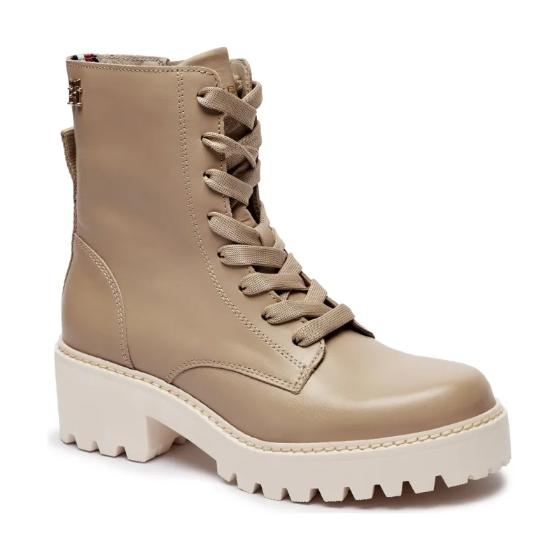 Tommy Hilfiger Skórzane trapery CHIC