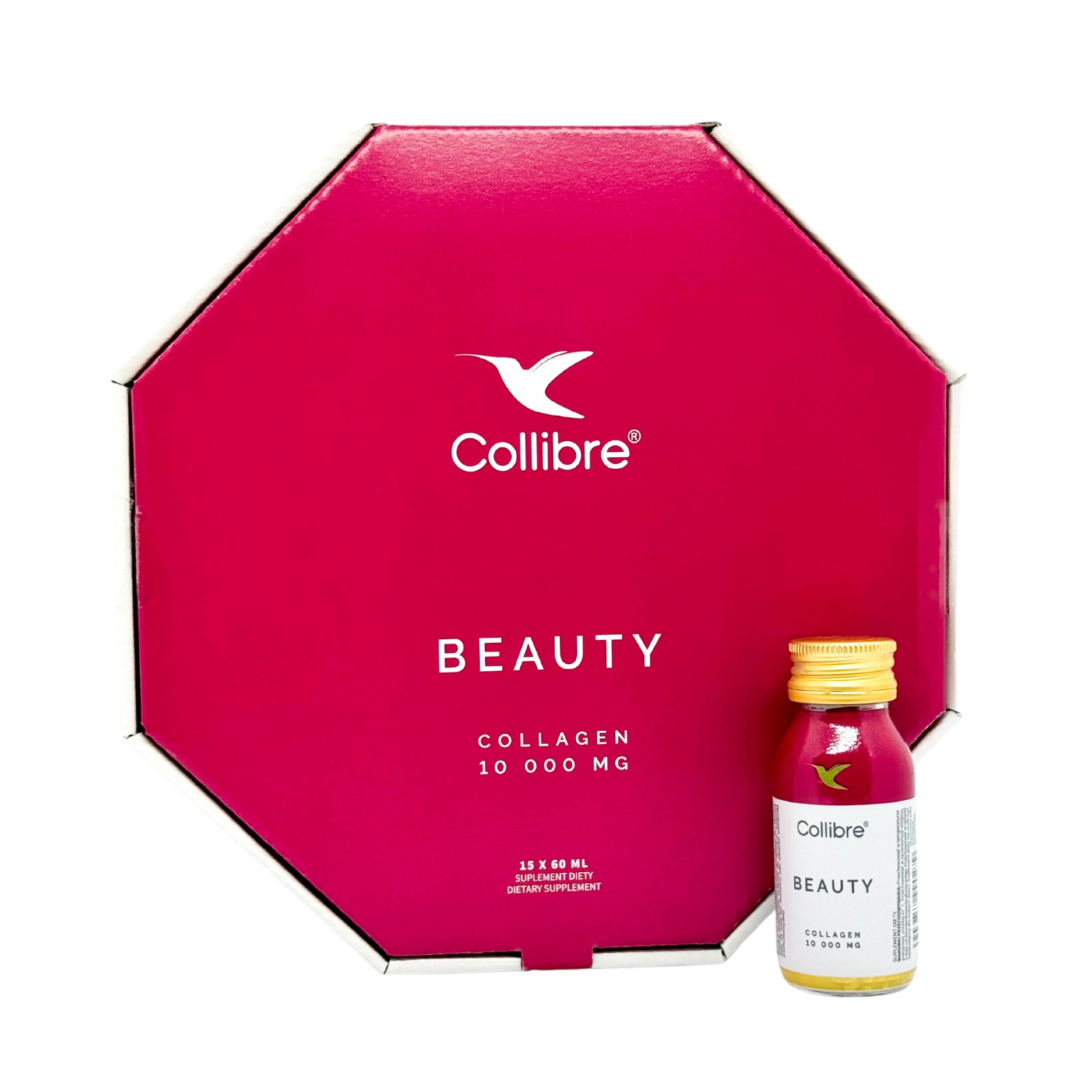 Collibre Collagen Beauty Shot, Suplement diety, 15 x 60ml