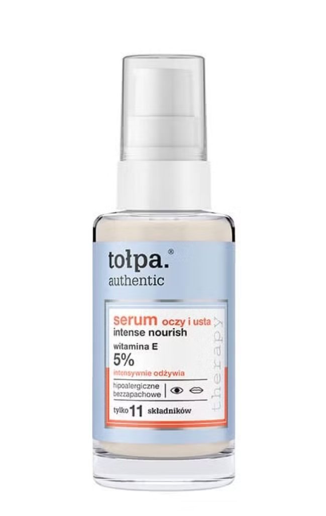 Tołpa Authentic Intense Nourish Serum do pielęgnacji okolic oczu i ust