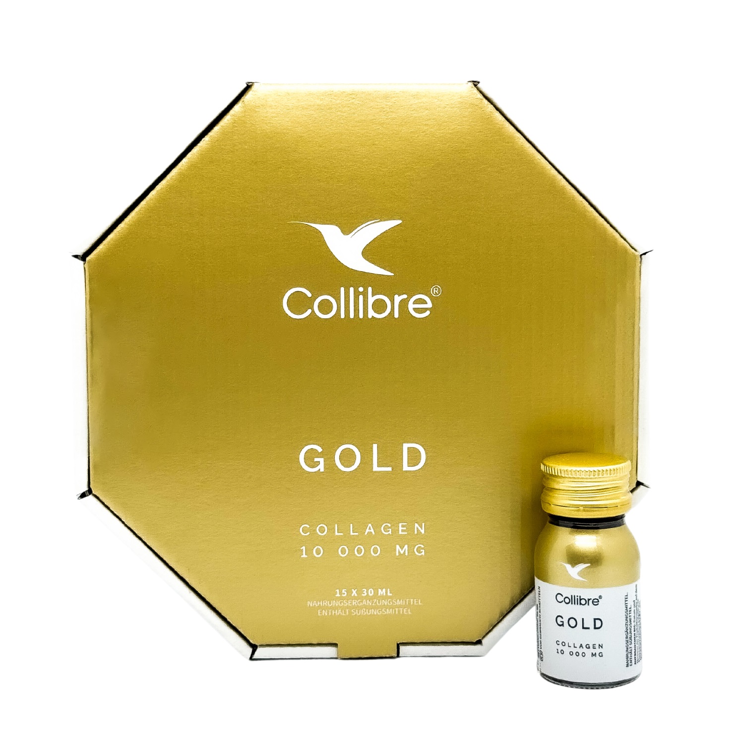 Collibre Collagen Gold Shot, Suplement diety, 15 x 30ml