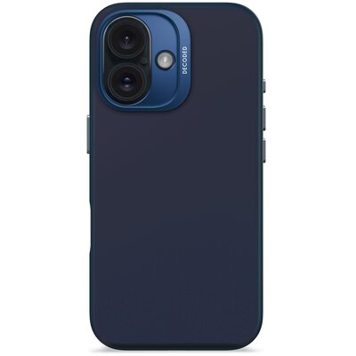 Etui DECODED AntiMicrobial Silicone MagSafe do Apple iPhone 16 Ciemno-niebieski | Bezpłatny transport