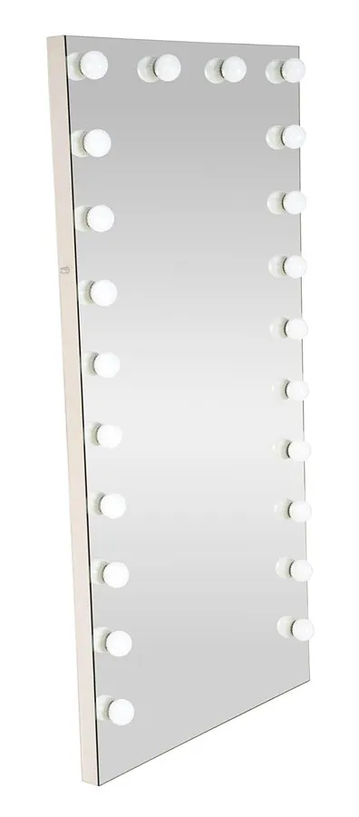 Prostokątne lustro wiszące z oświetleniem G9-F03