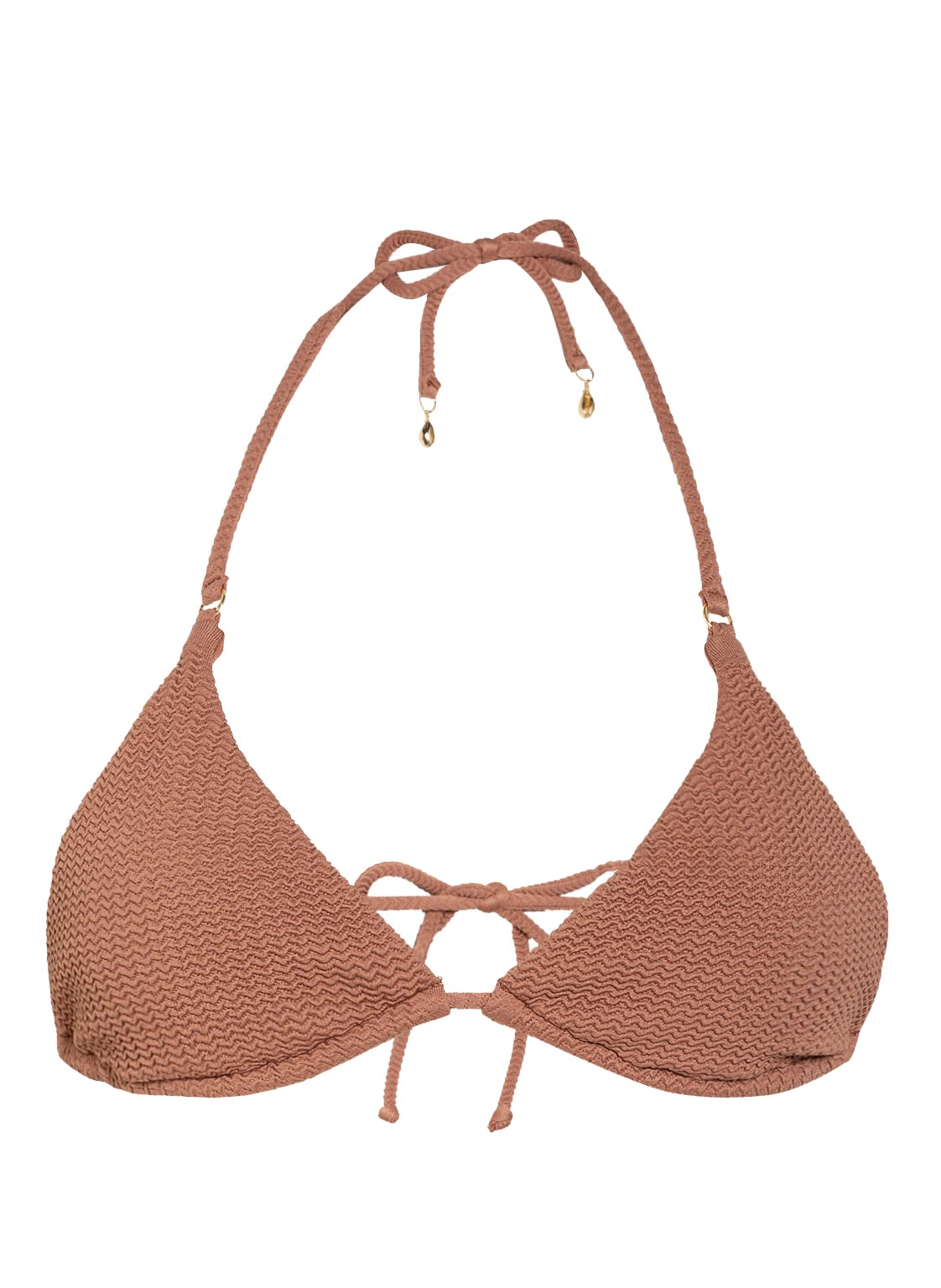 Seafolly Góra Od Bikini Trójkątnego Sea Dive braun