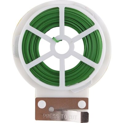 BROWIN Drut ogrodniczy płaski, powlekany PCV 50m x 2mm