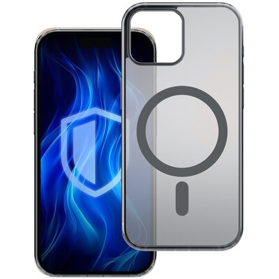 3MK Frosty MagCase iPhone 15 Plus czarny/black
