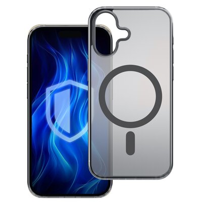 3MK Frosty MagCase iPhone 16 Plus czarny/black