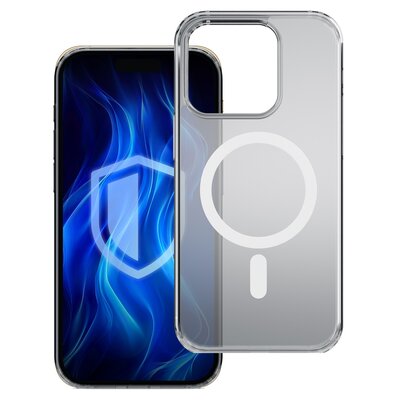 3MK Frosty MagCase iPhone 15 Pro biały/white