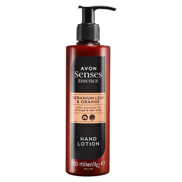 Avon Senses Essence Geranium i Pomarańcza Lotion do rąk 250 ml