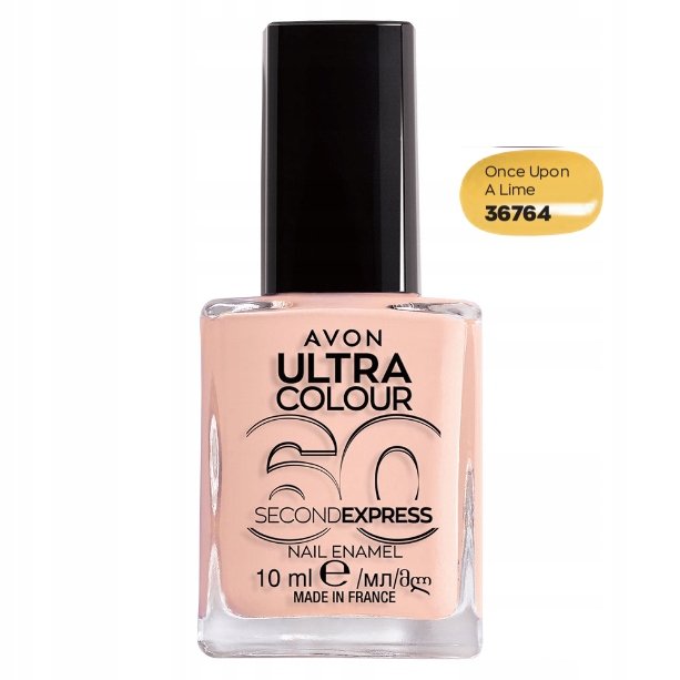 AVON Szybkoschnący lakier do paznokci 60s ONCE UPON A LIME