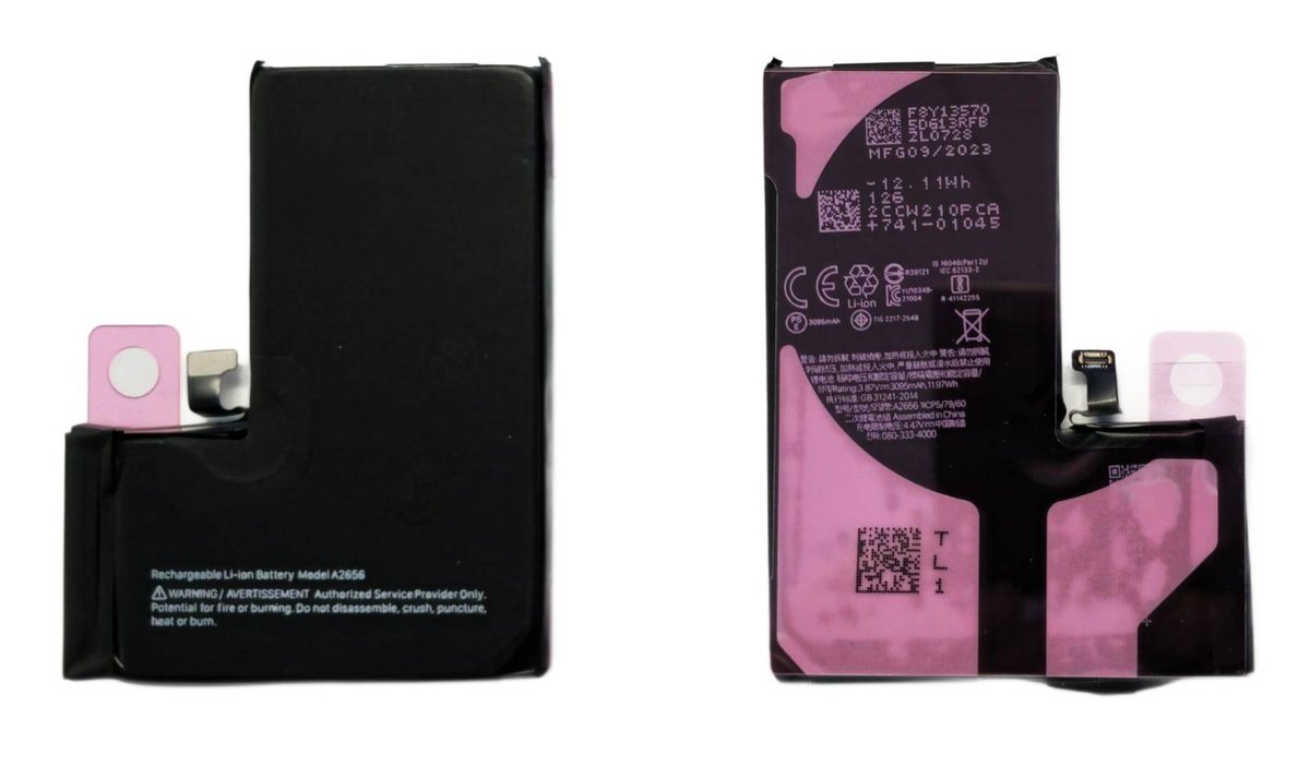 BATERIA AKUMULATOR DO Apple iPhone 13 Pro 3095mAh + KLEJ