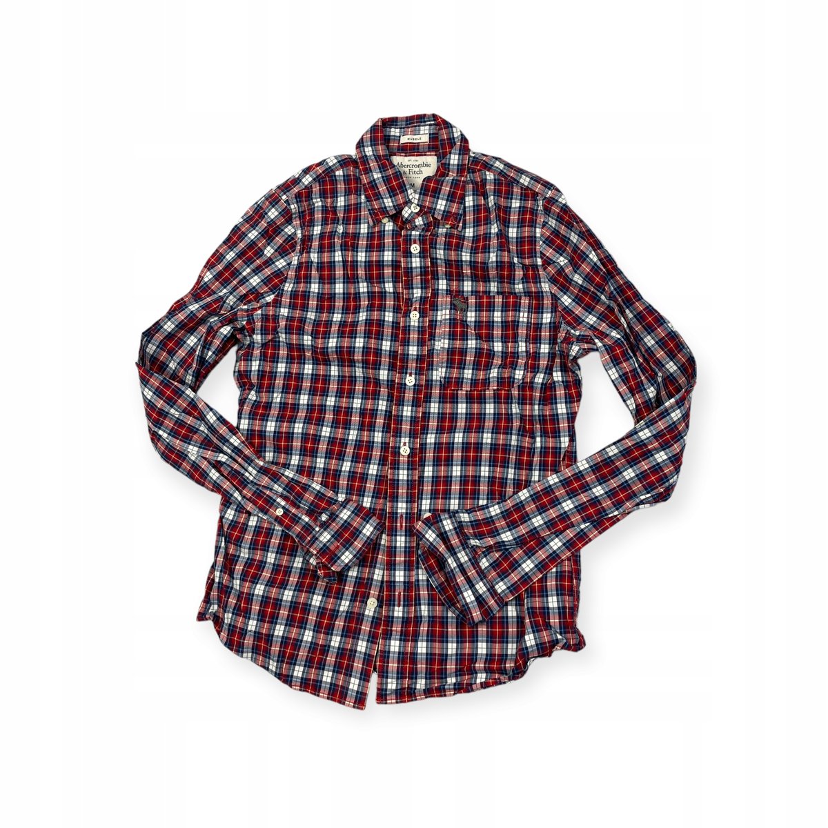 Elegancka koszula damska na długi rękaw Abercrombie & Fitch M