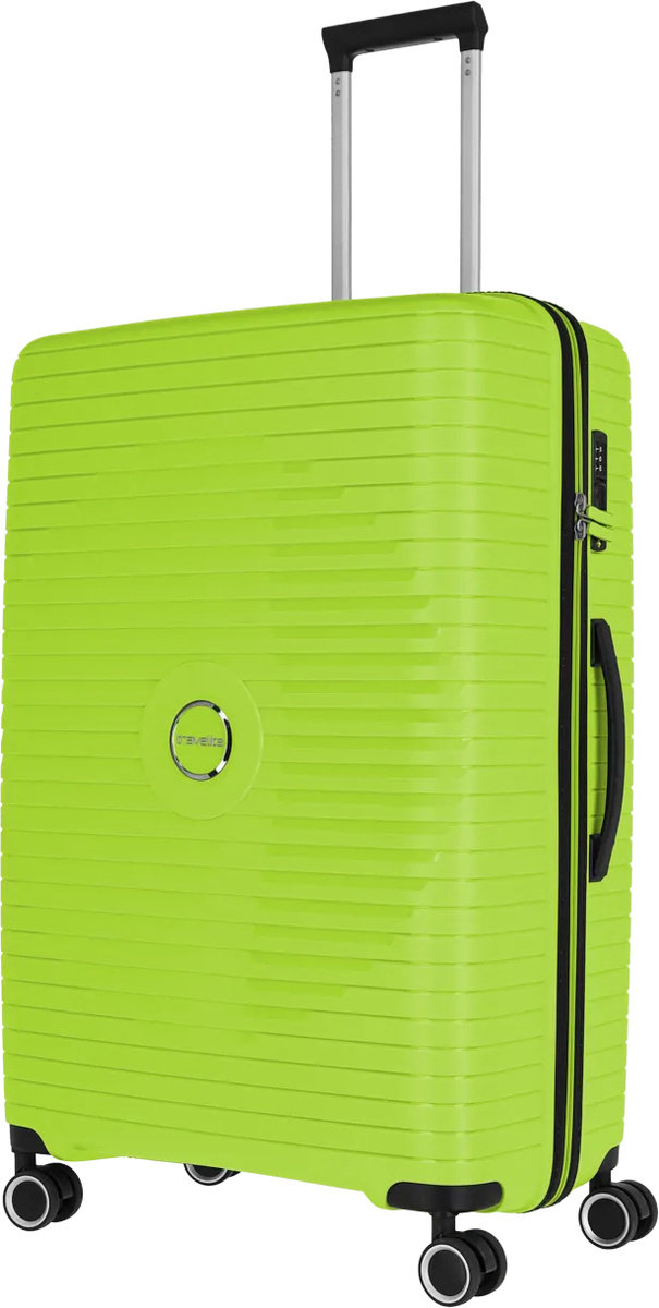 Walizka duża Travelite Orbita 77 cm Limonkowa