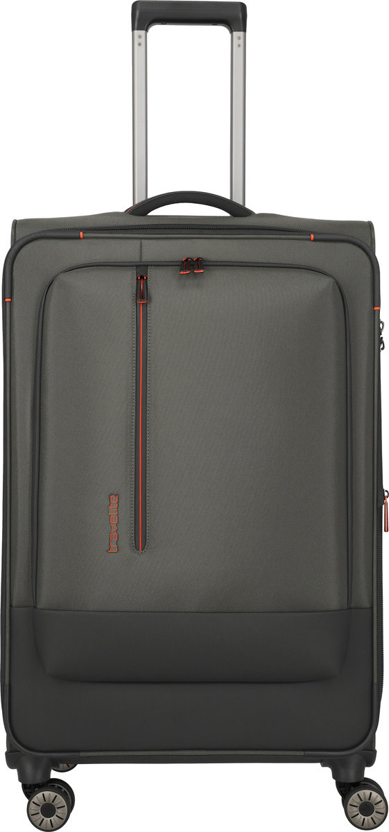Walizka duża Travelite CrossLite 5.0 4K 77 cm Zielony