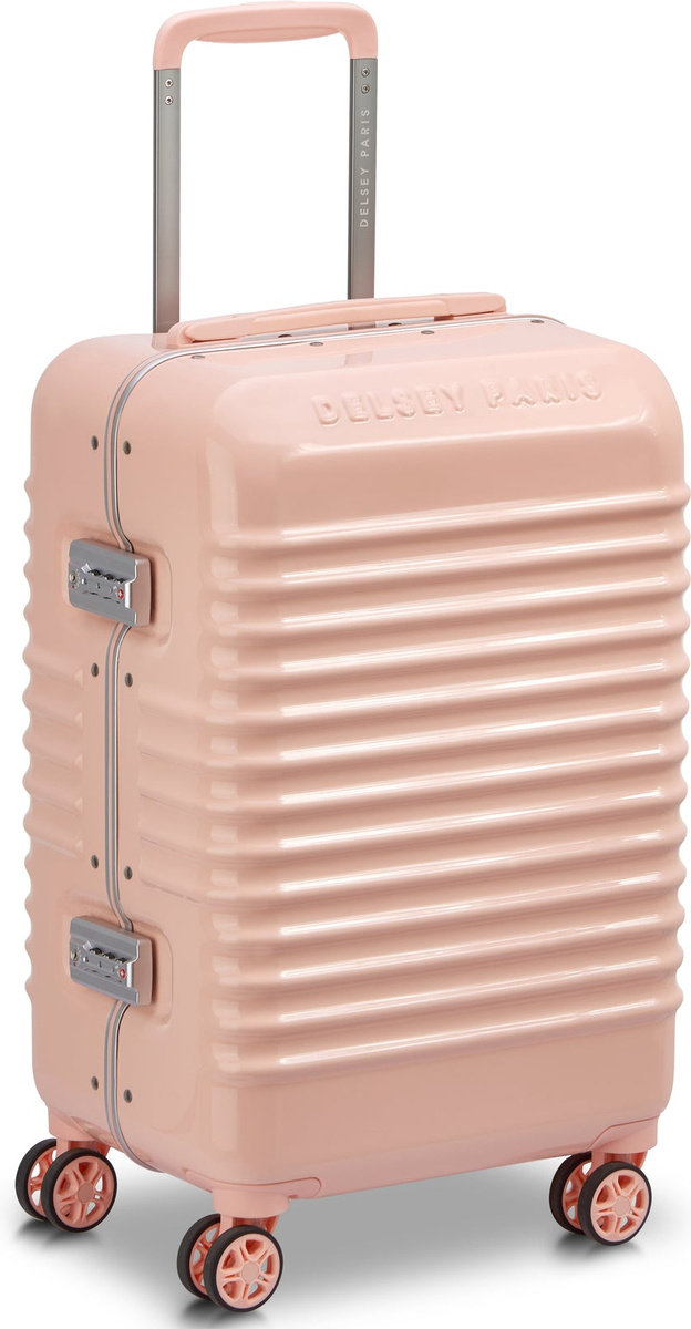 Walizka kabinowa Delsey Bastille 2.0 55cm Różowa