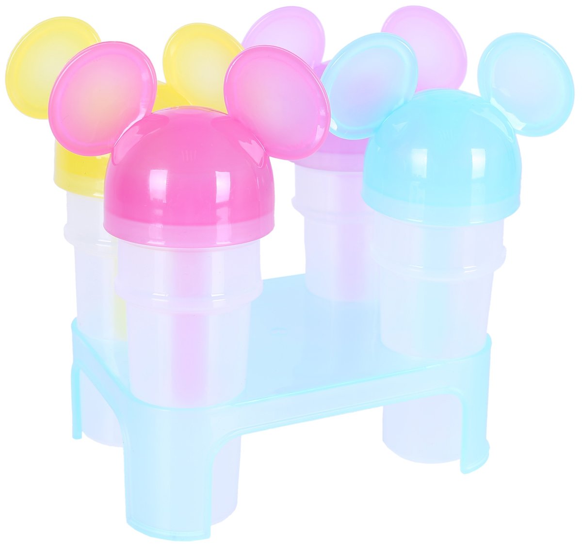 4x Kolorowe pojemniki do lodów Mickey DISNEY