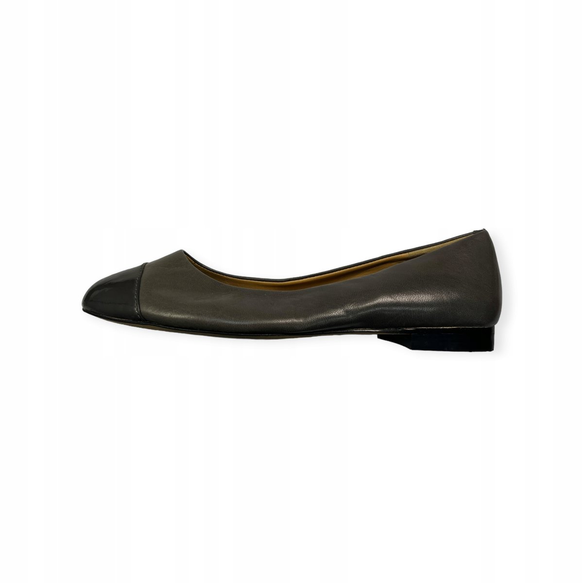 Wsuwane baleriny szare damskie Trotters 38,5