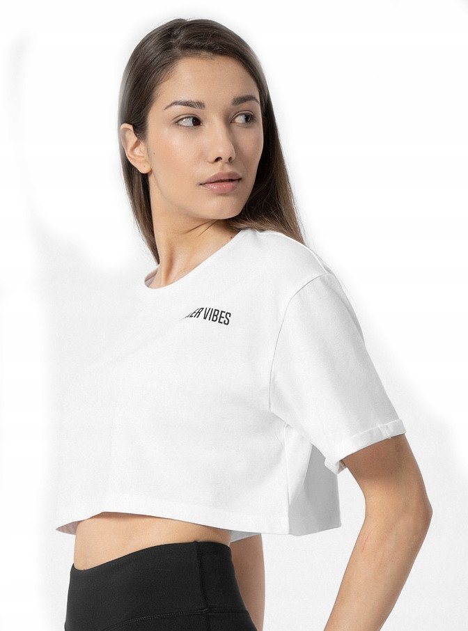 DAMSKA KOSZULKA T-SHIRT 4F SS23 TSHF558 10S L