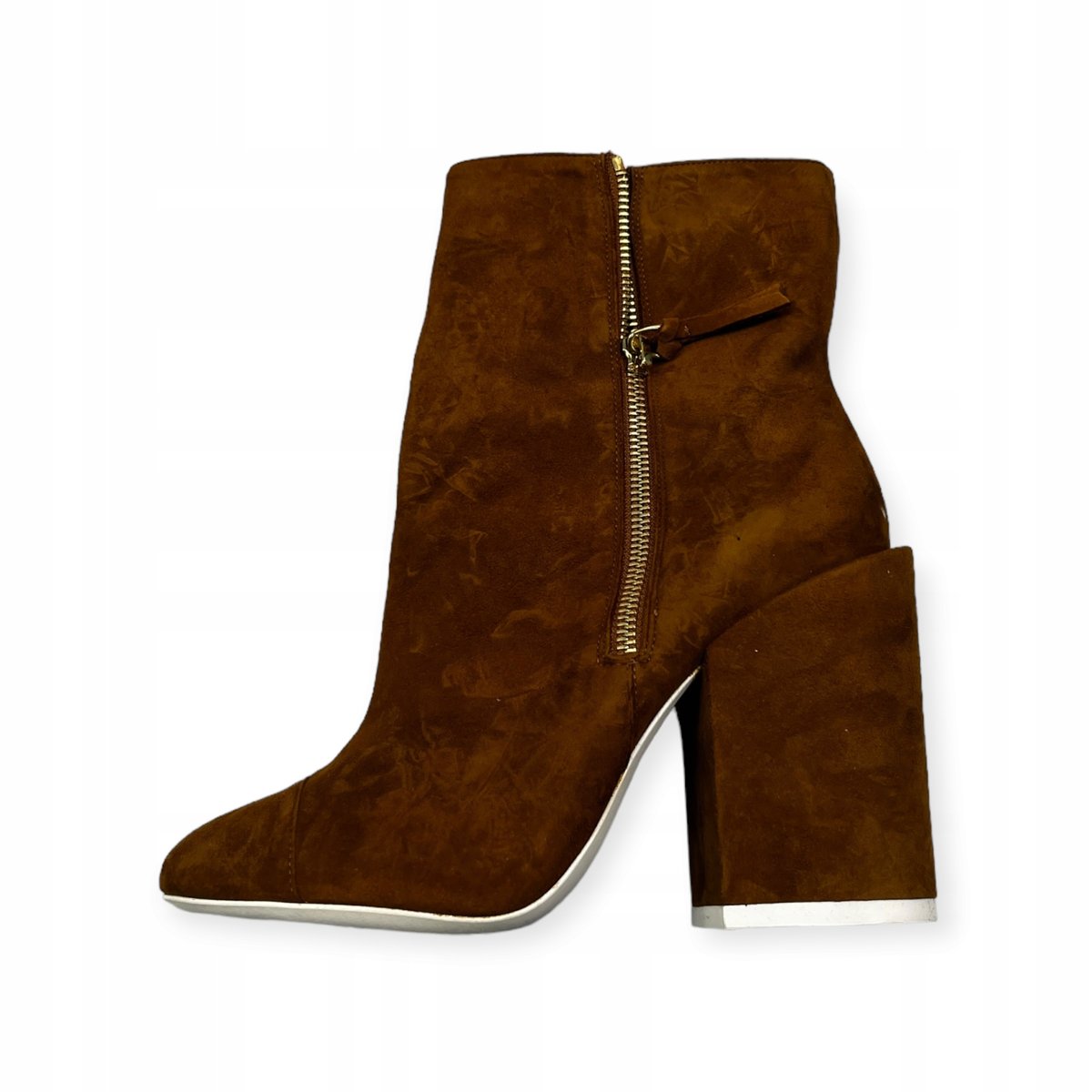 Brązowe botki damskie VERO CUOIO 39