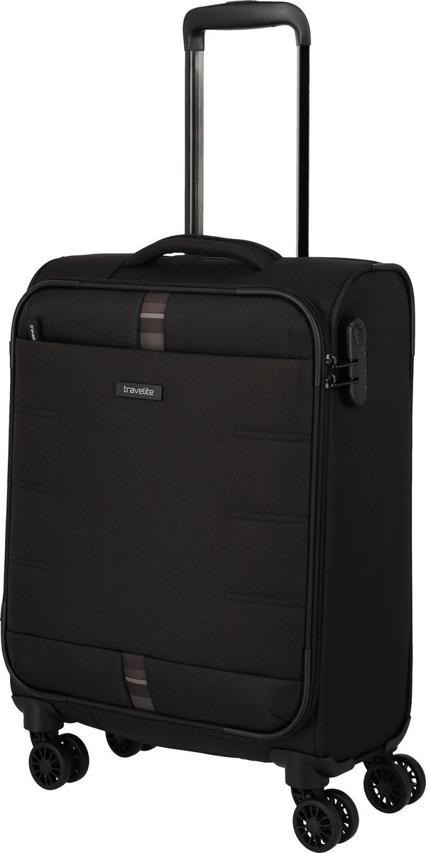 Walizka kabinowa Travelite Ruegen 55 cm czarna