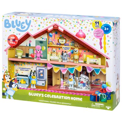 Figurka BLUEY Świętowanie w domu BLU17669 | Bezpłatny transport