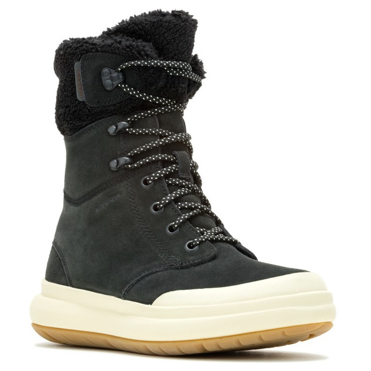 Buty zimowe damskie Merrell Marquette Thermo Tall Zip Wp Rozmiar butów (UE): 40 / Kolor: czarny/biały