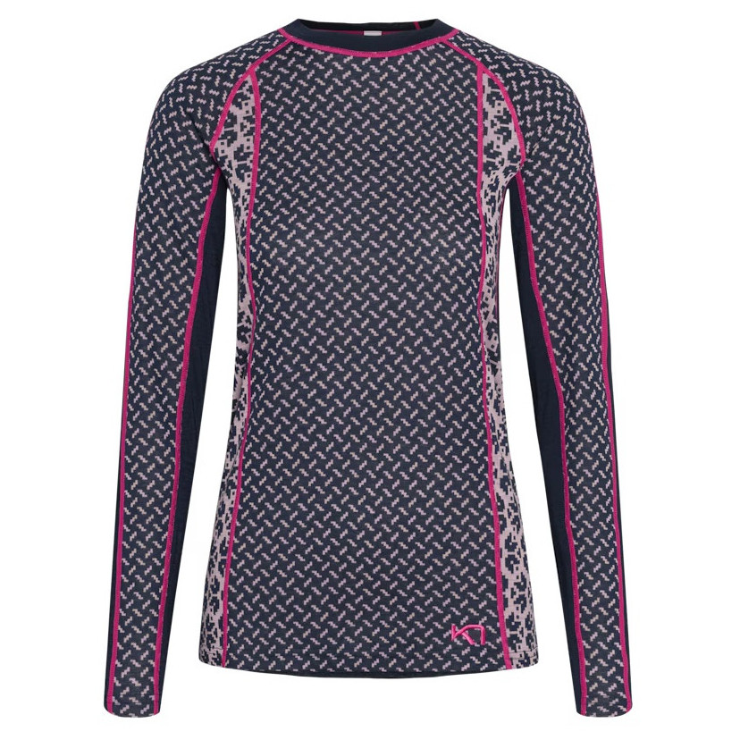 Damska koszulka Kari Traa Lekker Ls Rozmiar: S / Kolor: niebieski