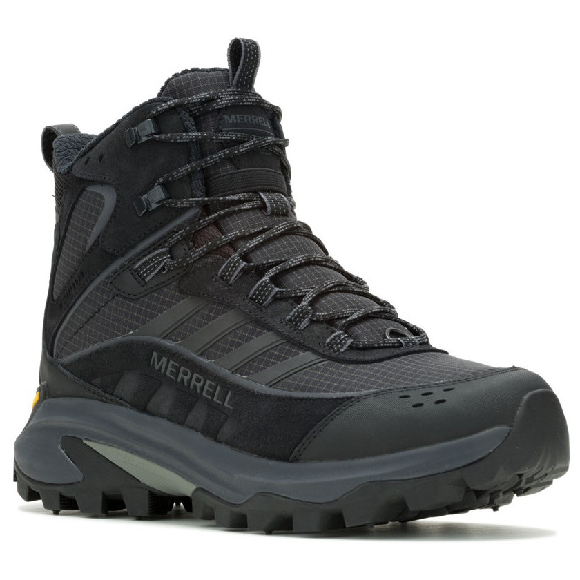 Buty męskie Merrell Moab Speed 2 Thermo Mid Wp Rozmiar butów (UE): 47 / Kolor: czarny