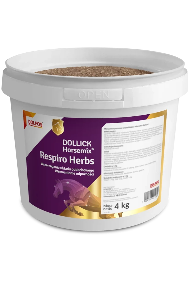 DOLFOS  Horsemix  Respiro Herbs 4kg