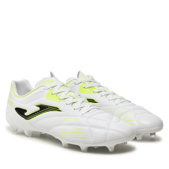 Buty do piłki nożnej Joma Score Firm Ground SCOW2402FG Biały